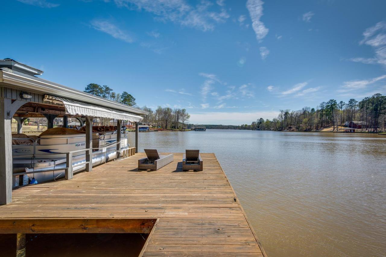 Villa Quiet Lakefront Eatonton House With Boat Dock! Extérieur photo