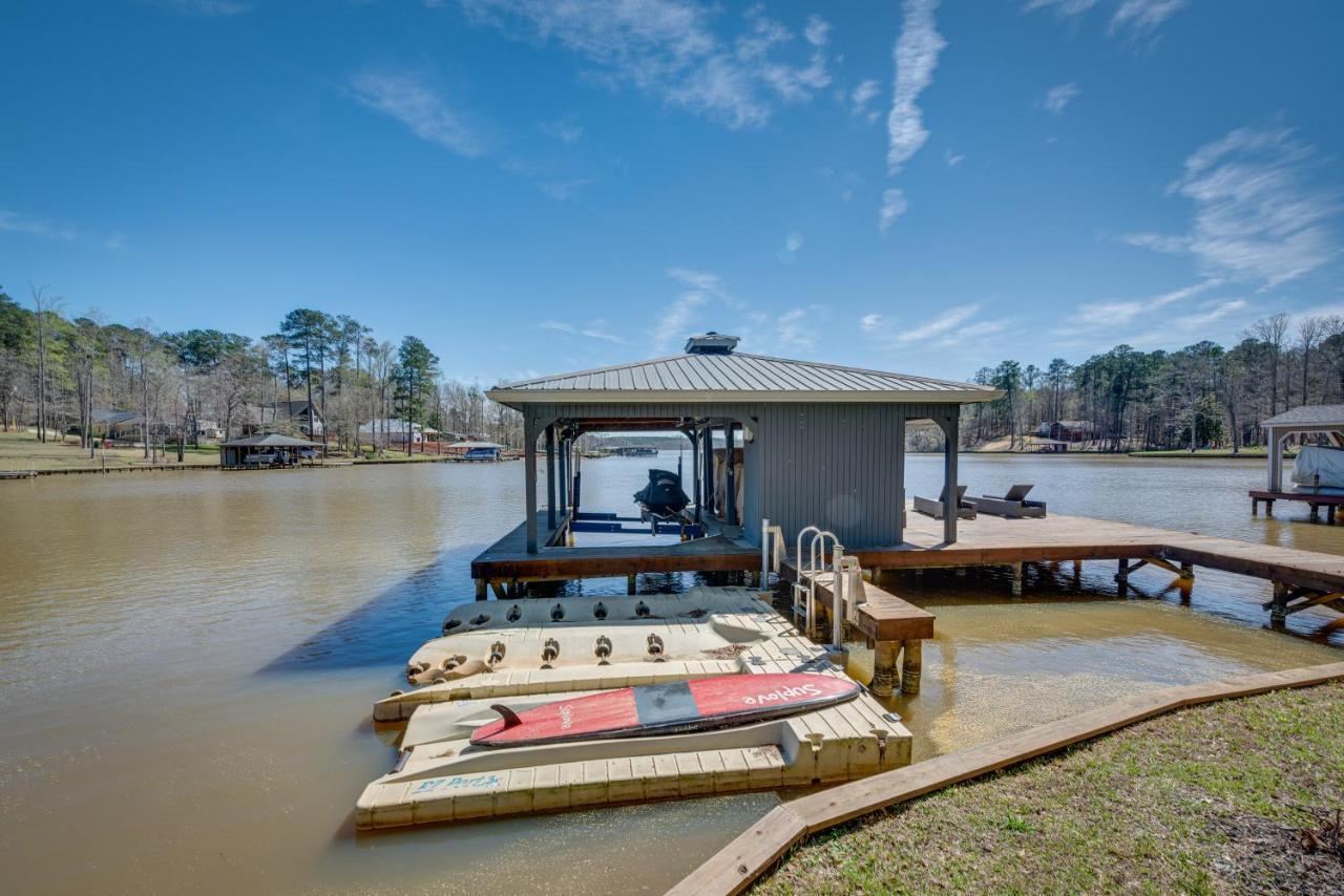 Villa Quiet Lakefront Eatonton House With Boat Dock! Extérieur photo