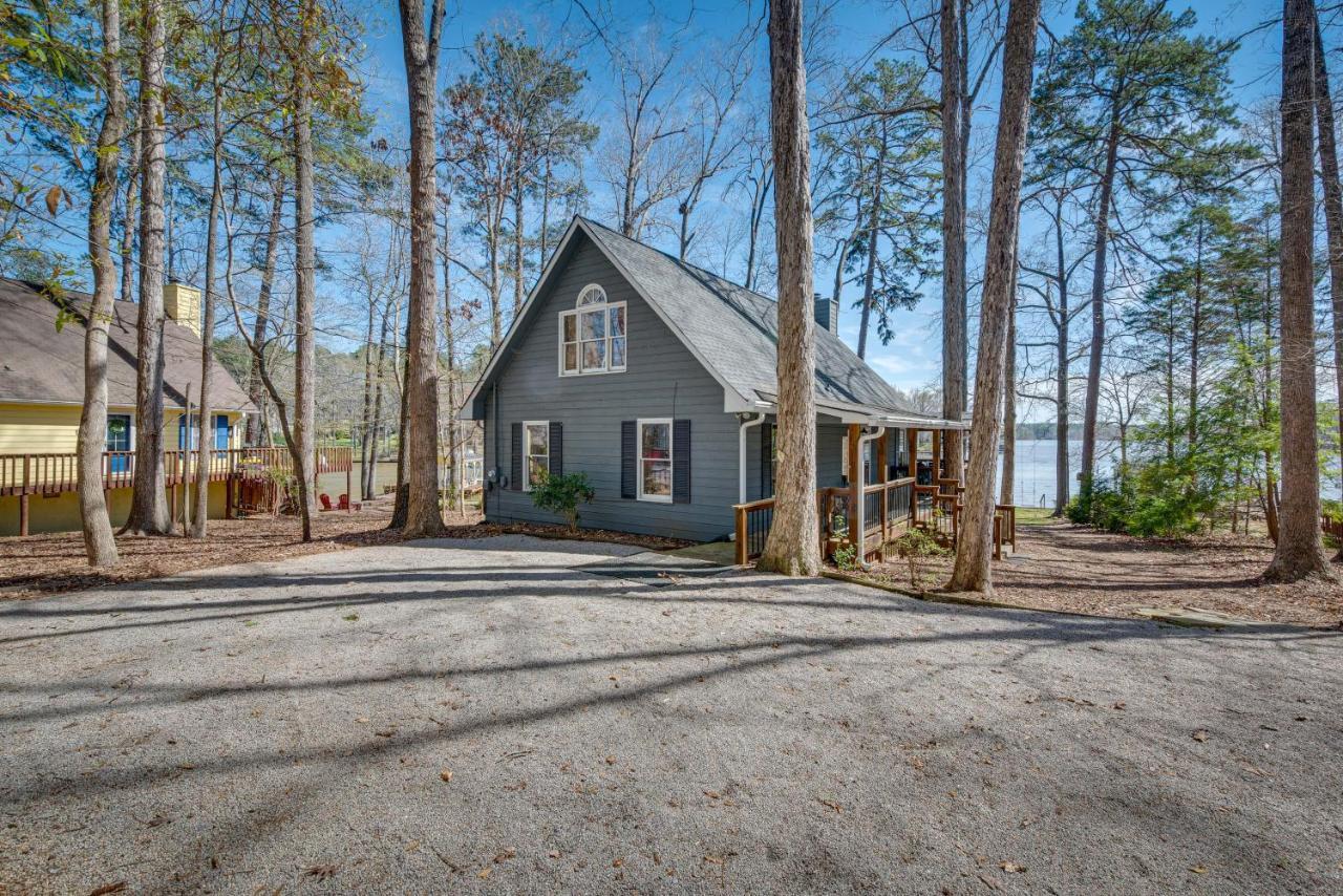 Villa Quiet Lakefront Eatonton House With Boat Dock! Extérieur photo