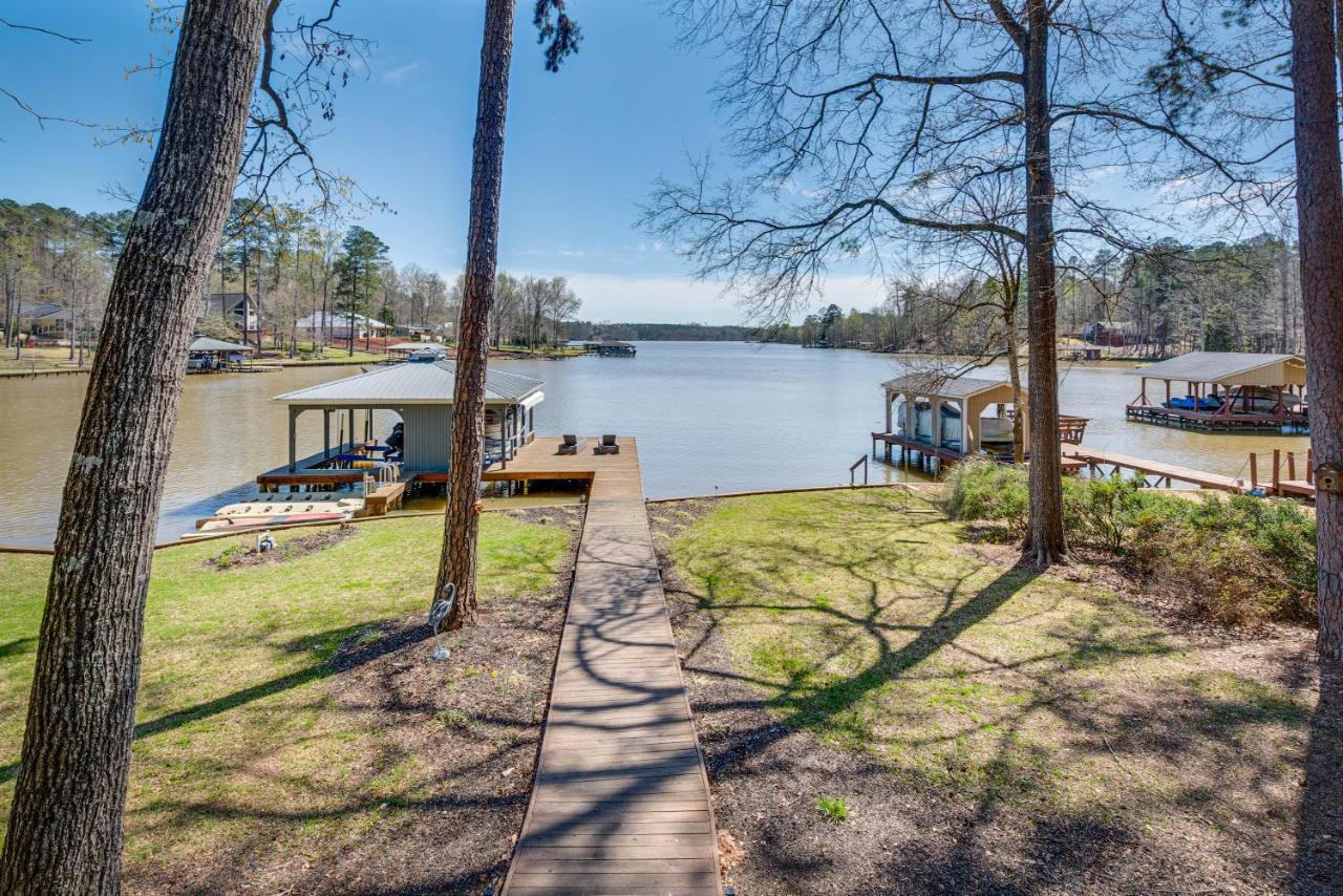 Villa Quiet Lakefront Eatonton House With Boat Dock! Extérieur photo